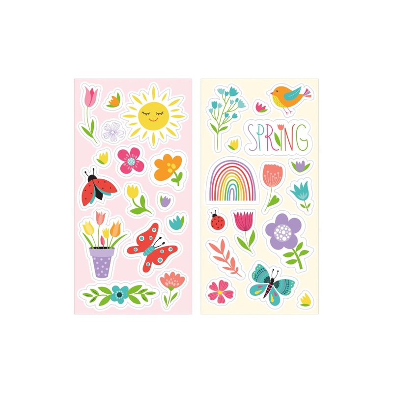 Bulk Pack of 24 Spring Stickers