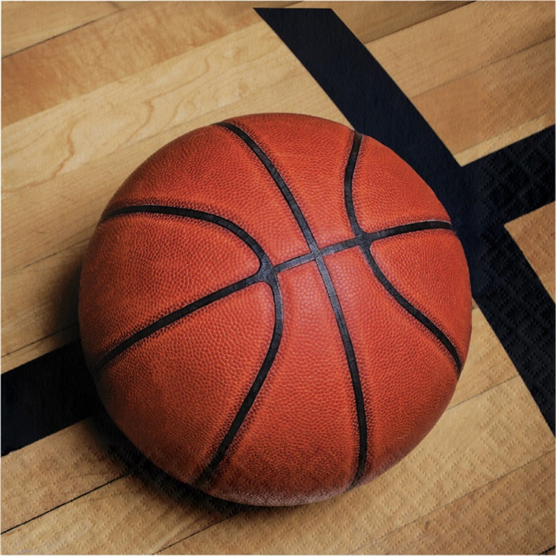 Bulk Pack of 36 Basketball Napkins