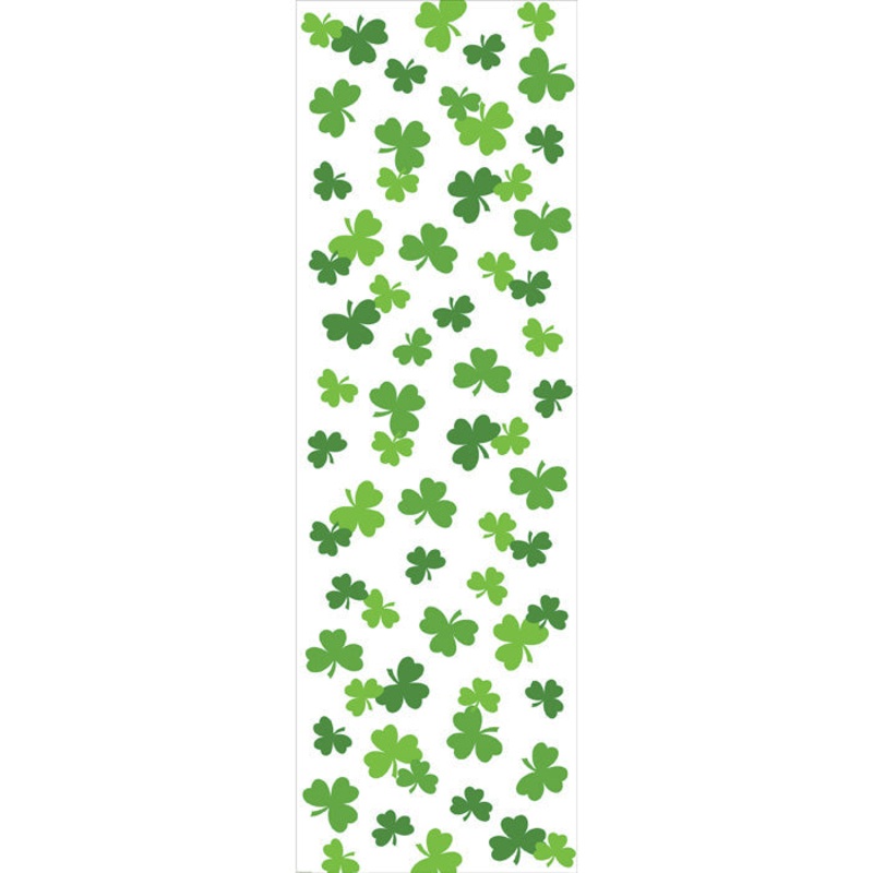 Bulk Pack of 2 Shamrock Plastic Table covers