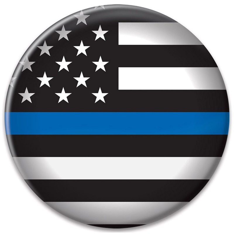 6 Pack Beistle Law Enforcement Button