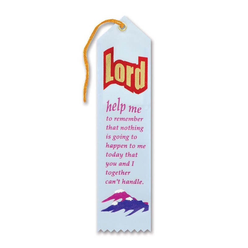 6 Pack Beistle Lord Help Me To Remember Ribbon