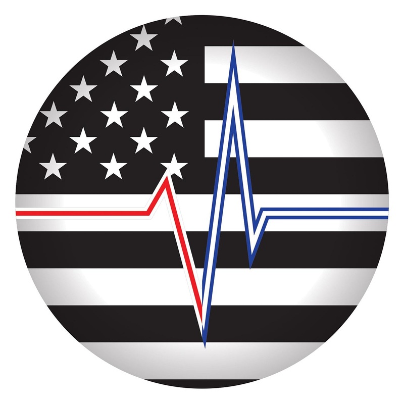 6 Pack Beistle Heartbeat with Flag Button