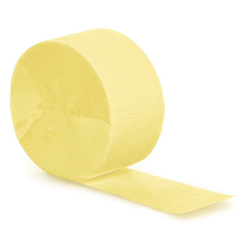 12 pc Bulk Mimosa Crepe Streamer 81 ft