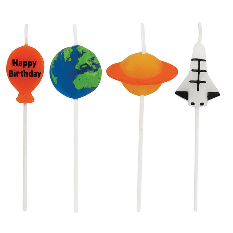 48 pc Bulk Space Blast Pick Candles