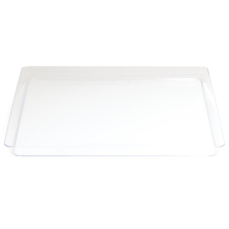 6 pc Bulk Clear TrendWare Square Tray