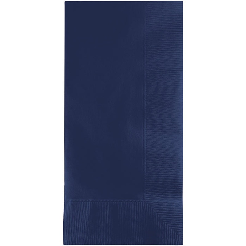 600 pc Bulk Navy 2 Ply Dinner Napkins