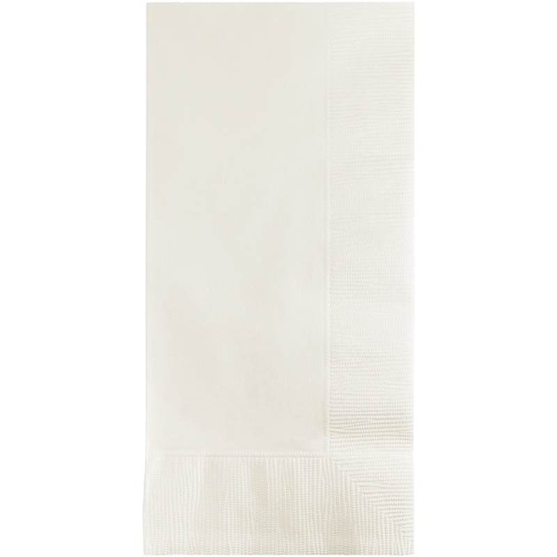 600 pc Bulk White 2 Ply Dinner Napkins