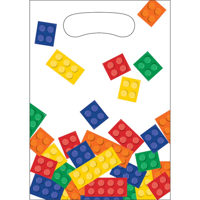 96 pc Bulk Block Party Favor Bags
