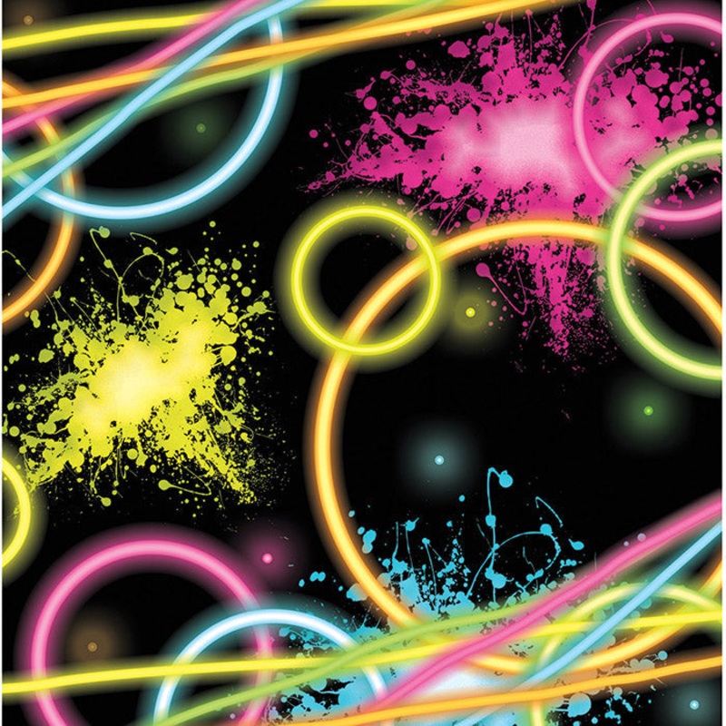 192 pc Bulk Glow Party Beverage Napkins