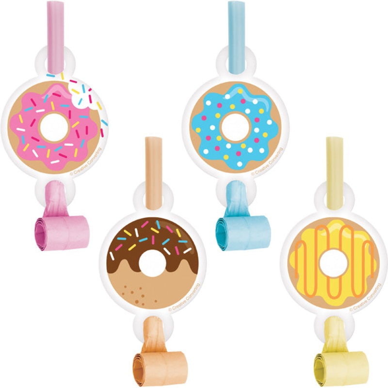 48 pc Bulk Donut Time Party Blowers