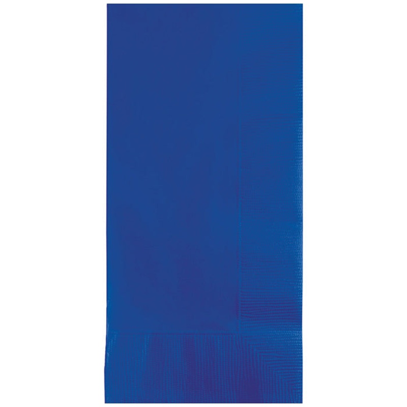 600 pc Bulk Cobalt Blue 2 Ply Dinner Napkins