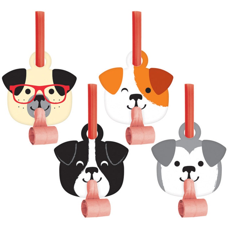 48 pc Bulk Dog Party Party Blowers