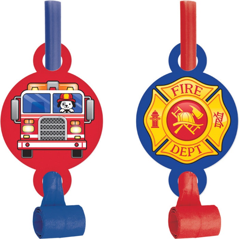 48 pc Bulk Fire Truck Party Blowers