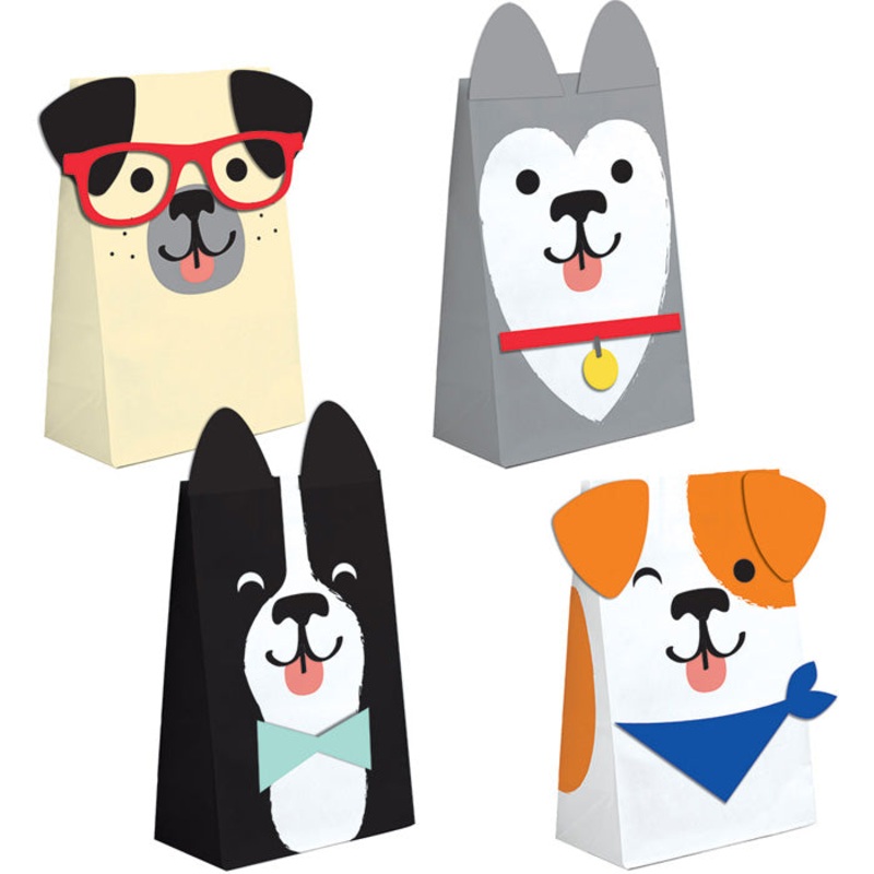 96 pc Bulk Dog Party Favor Bags