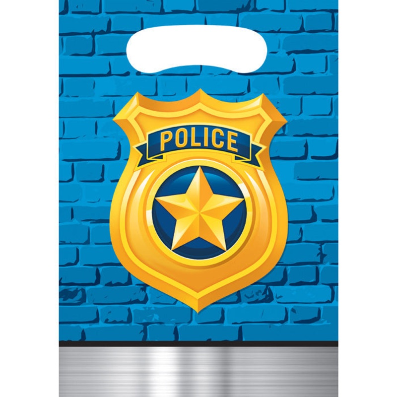 96 pc Bulk Police Party Favor Bags