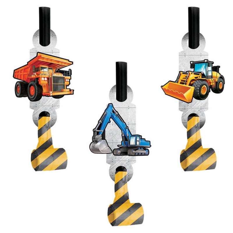 48 pc Bulk Big Dig Construction Party Blowers