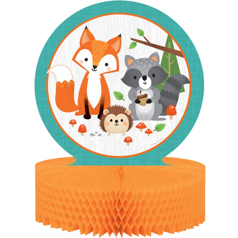 6 pc Bulk Wild One Woodland Centerpieces
