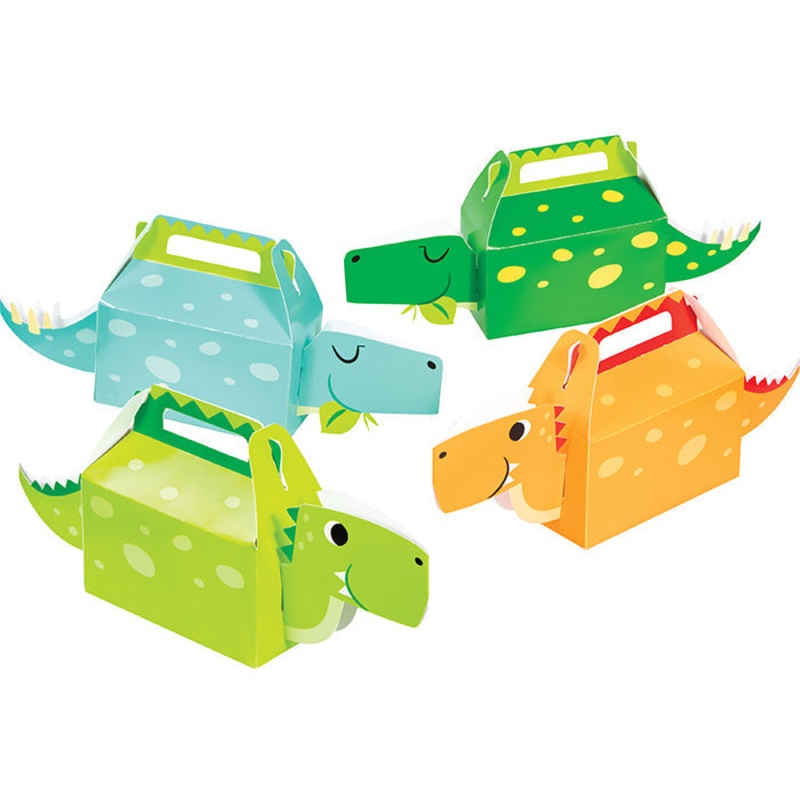 24 pc Bulk Boy Dinosaur Treat Boxes