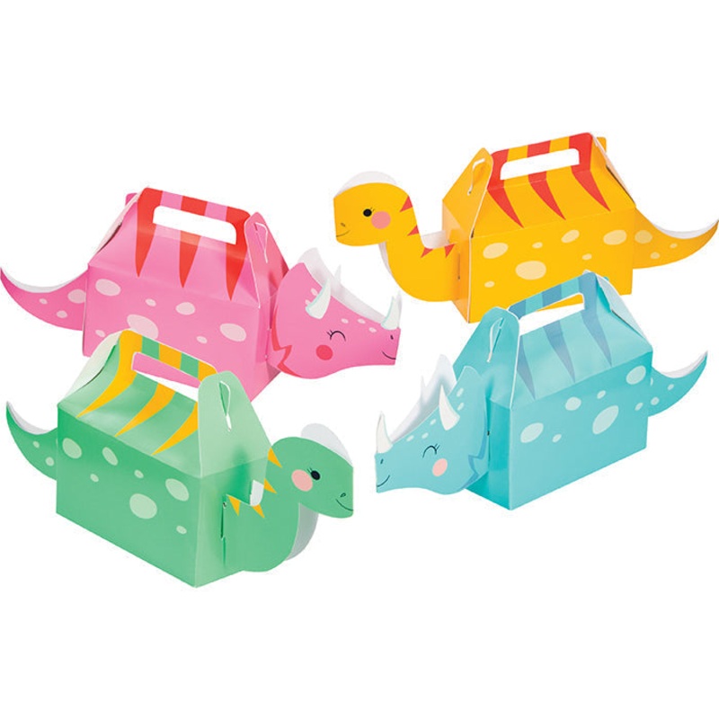 24 pc Bulk Girl Dino Treat Boxes