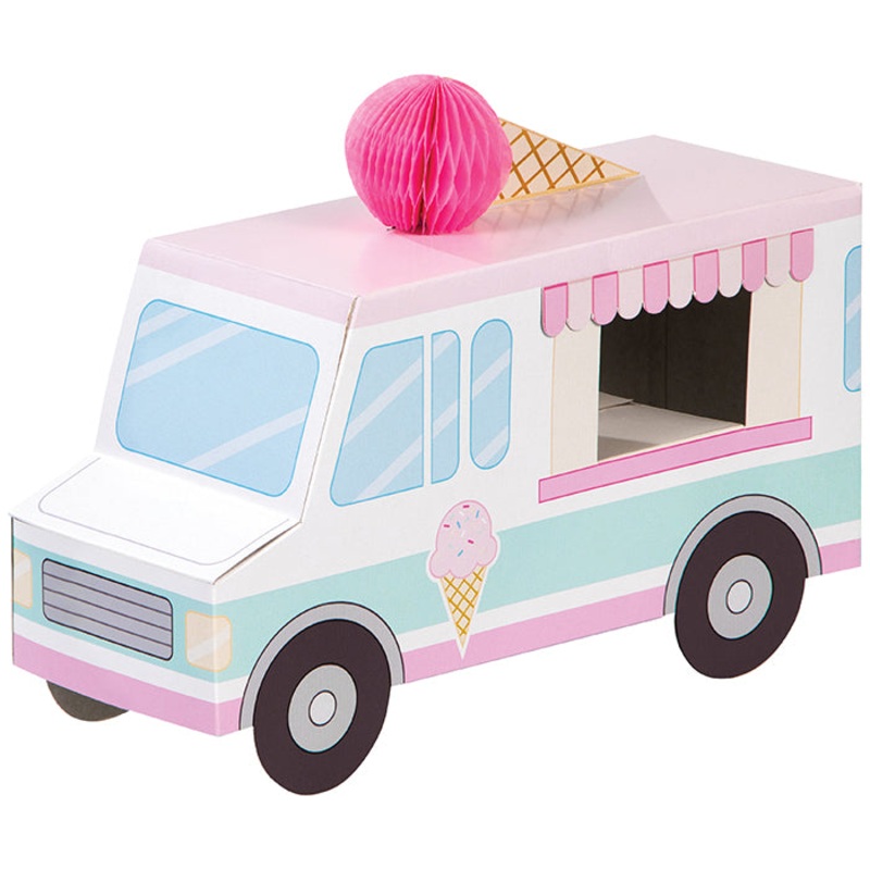 6 pc Bulk Ice Cream Party Centerpieces