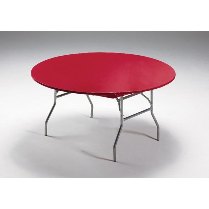 12 pc Bulk Red Stay Put Round Table Covers