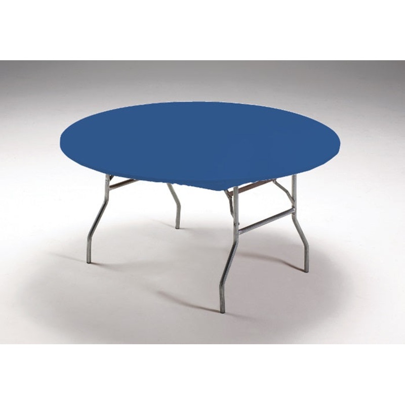 12 pc Bulk Royal Blue Stay Put Round Table Covers