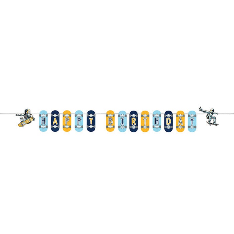12 pc Bulk Space Skater Banners