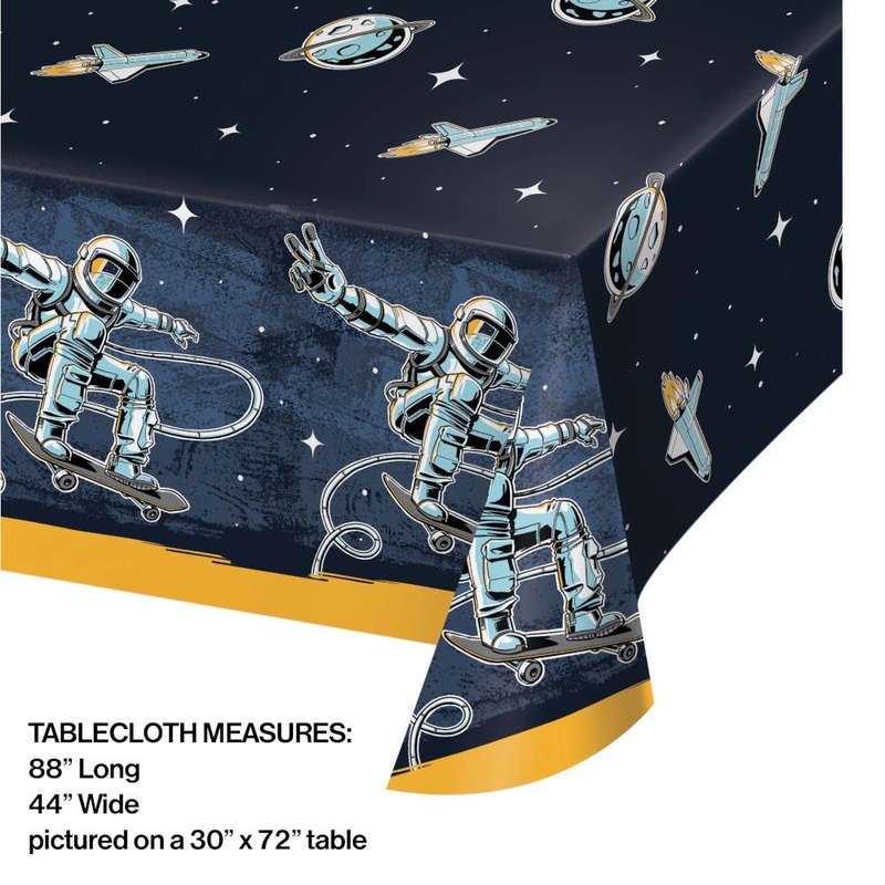 6 pc Bulk Space Skater Paper Table Covers