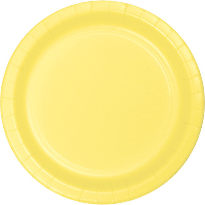 240 pc Bulk Mimosa Sturdy Style Paper Banquet Plates 10.25 inch
