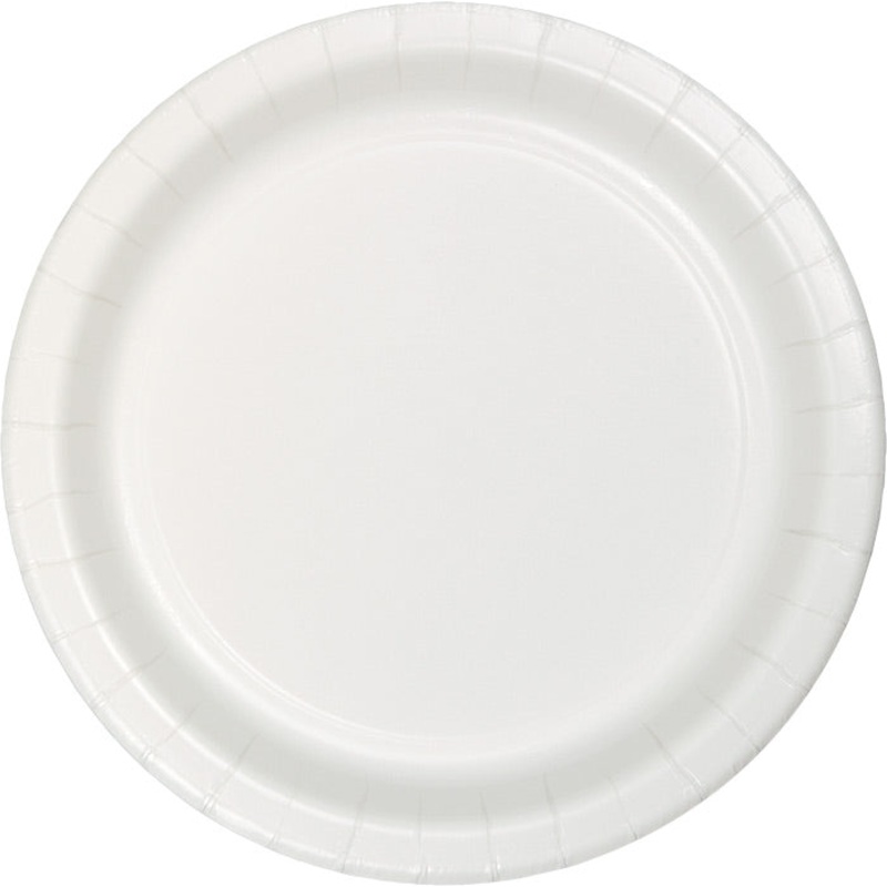 240 pc Bulk White Sturdy Style Paper Banquet Plates 10.25 inch