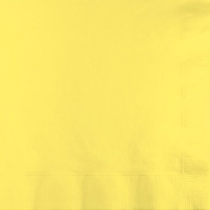 500 pc Bulk Mimosa Yellow Luncheon Napkins