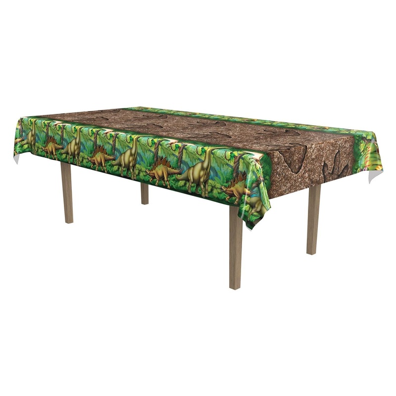 12 Pack Beistle Dinosaur Party Tablecover