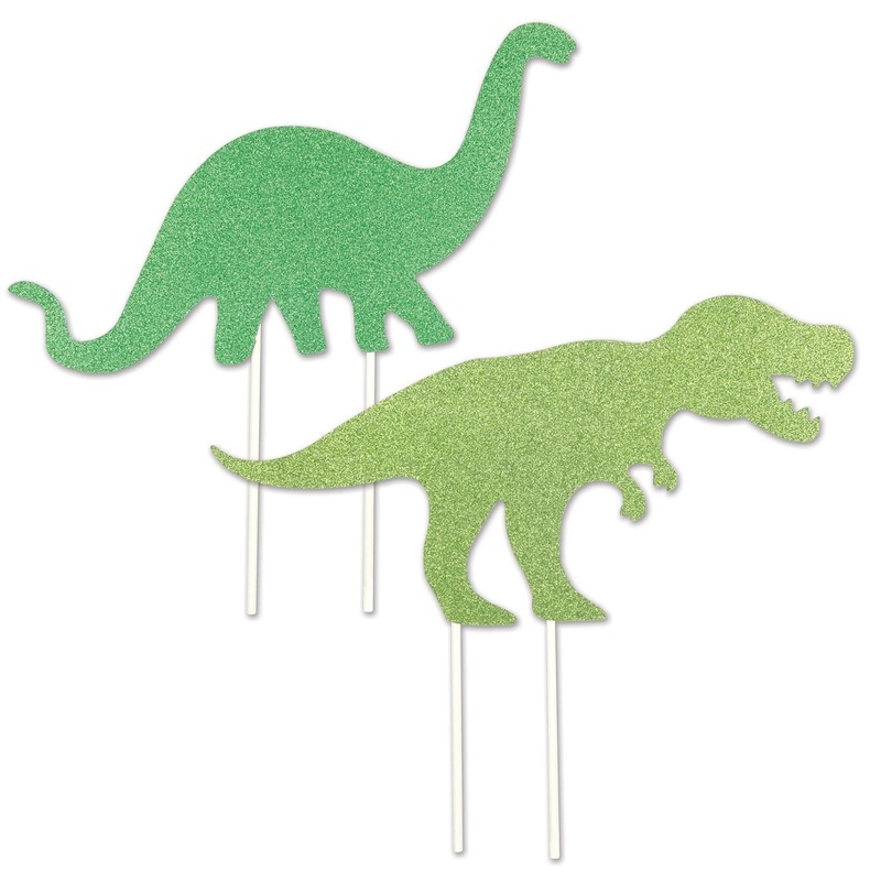 24 Pack Beistle Dinosaur Party Cake Toppers