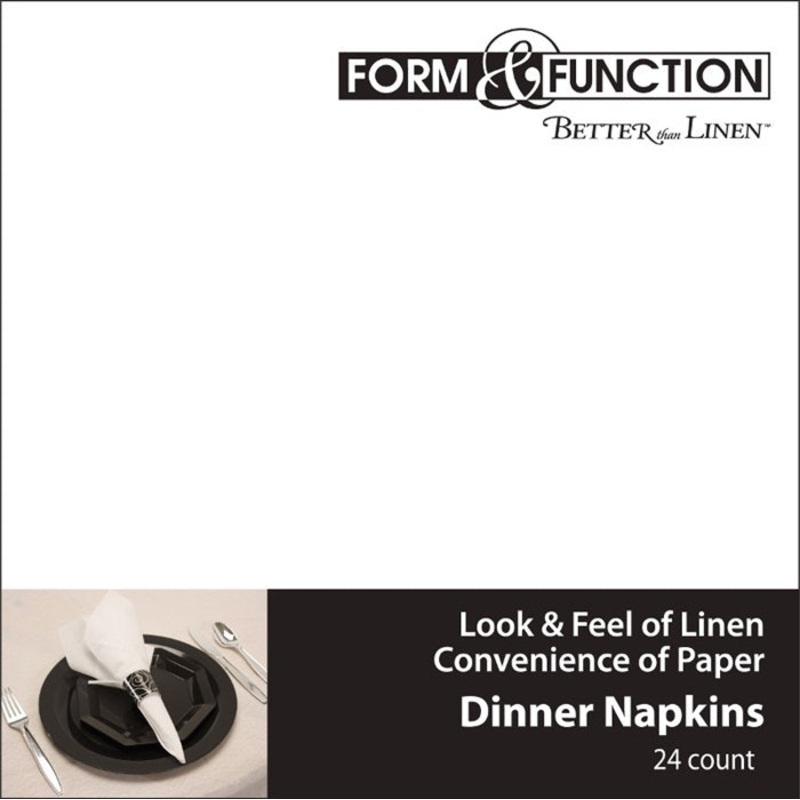 288 pc Bulk White Better than Linen Dinner Napkins