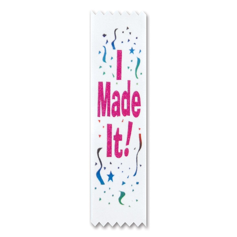 30 Pack Beistle I Made It! Graduation Party Value Pack Ribbons