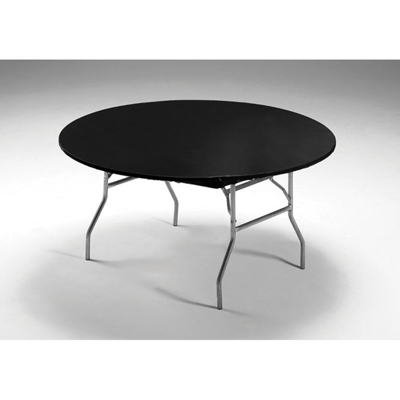 12 pc Bulk Black Stay Put Table Cover 60"