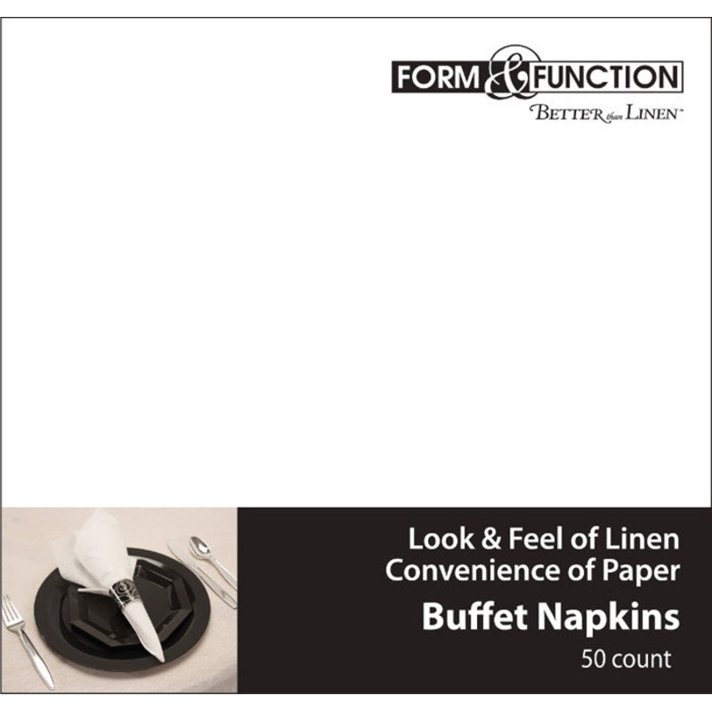 600 pc Bulk Better than Linen White Guest Towels Catering Pack