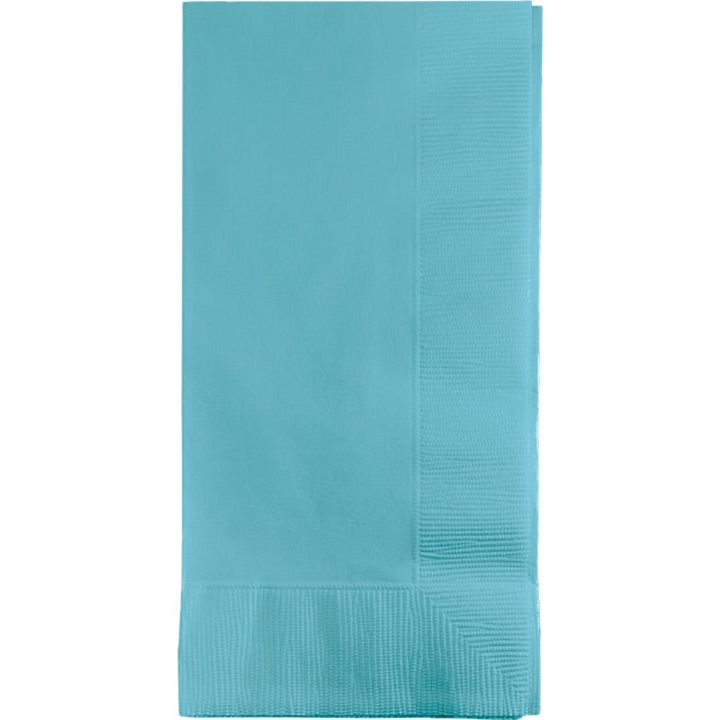 600 pc Bulk Pastel Blue 2 Ply Dinner Napkins