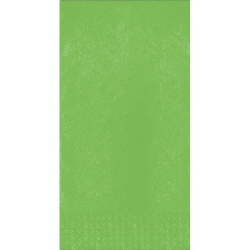 400 pc Bulk Fresh Green 2ply Dinner Napkin