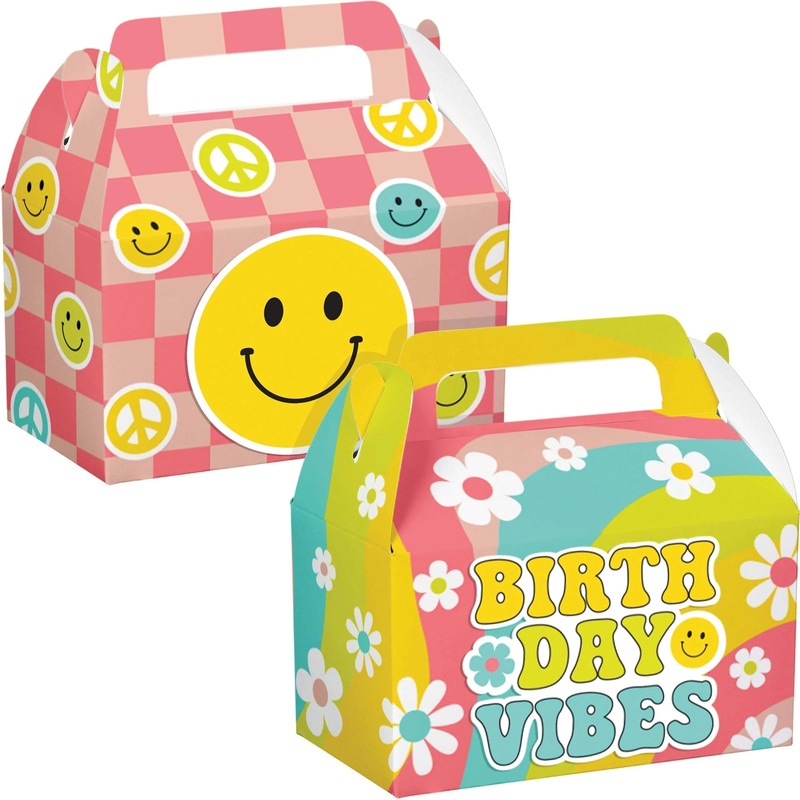 24 pc Bulk Flower Power Treat Box w/ Dimensional Attachment