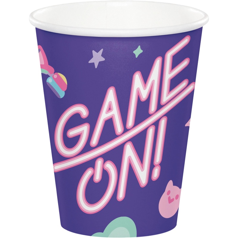 96 pc Bulk Gamer Girl Hot/Cold Cup 9oz.