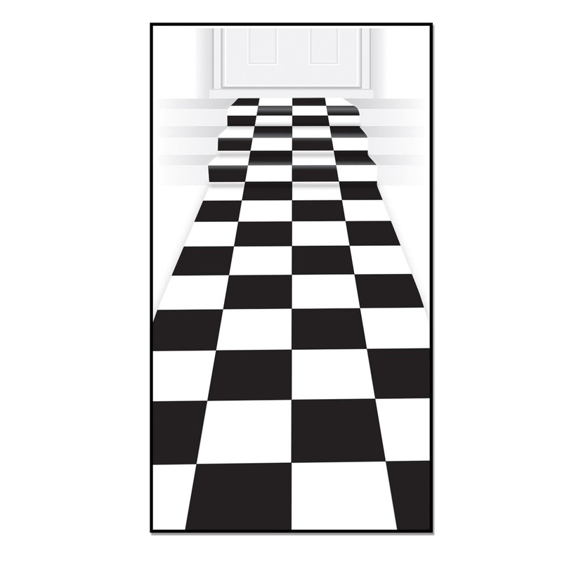 6 Pack Beistle Checkered Party Runner
