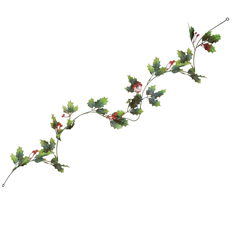 12 Pack Beistle Christmas Holly/Berry Garland