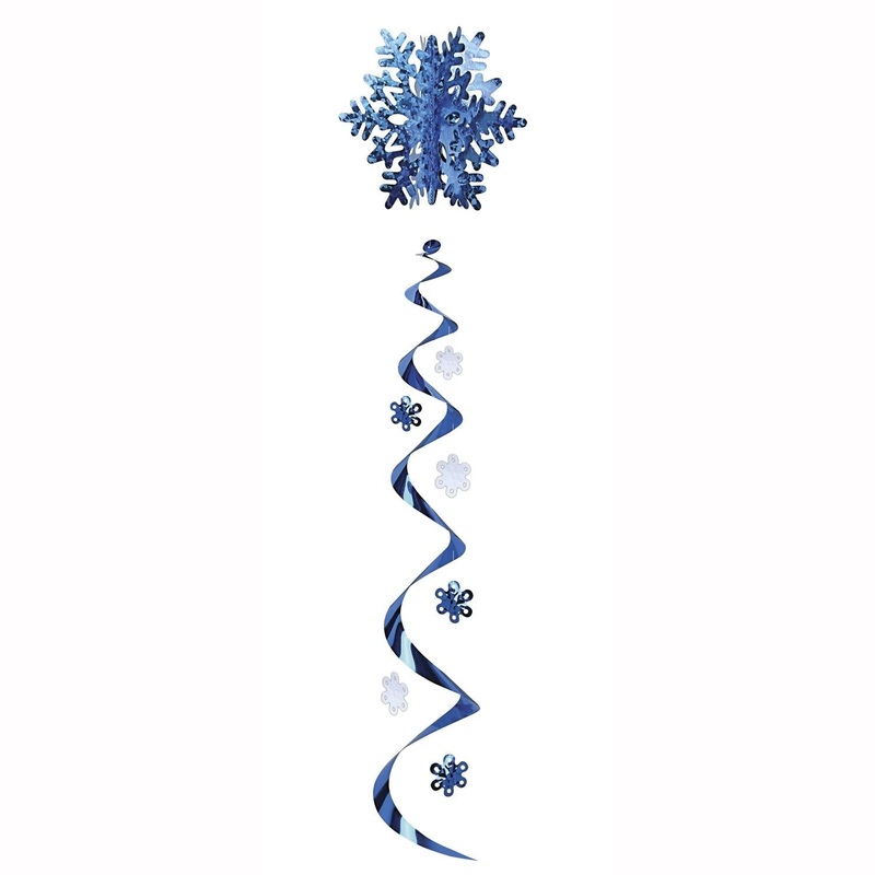12 Pack Beistle Christmas Jumbo Snowflake Whirl