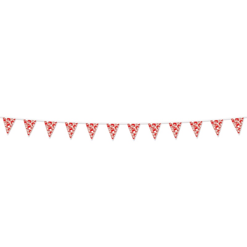 12 Pack Beistle Luau Party Crab Pennant Banner
