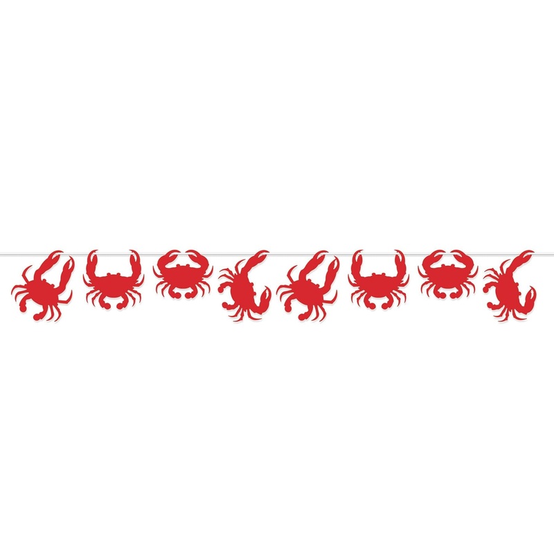 12 Pack Beistle Luau Party Crab Streamer