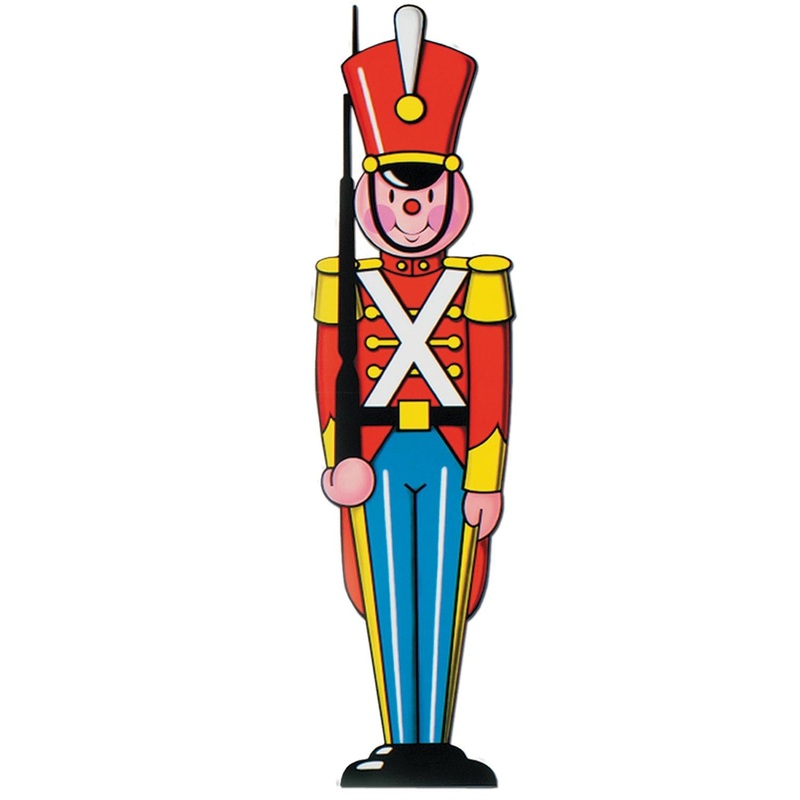 24 Pack Beistle Christmas Toy Soldier Cutout