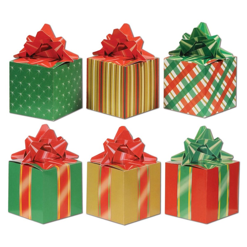 36 Pack Beistle Christmas Favor Boxes