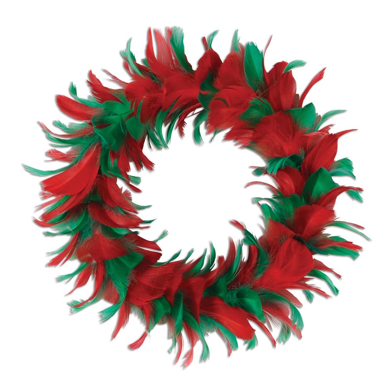 6 Pack Beistle 12 inch Christmas Fancy Wreath - red/green