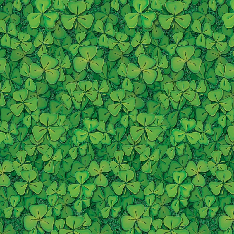 6 Pack Beistle St. Patrick's Day Clover Field Backdrop